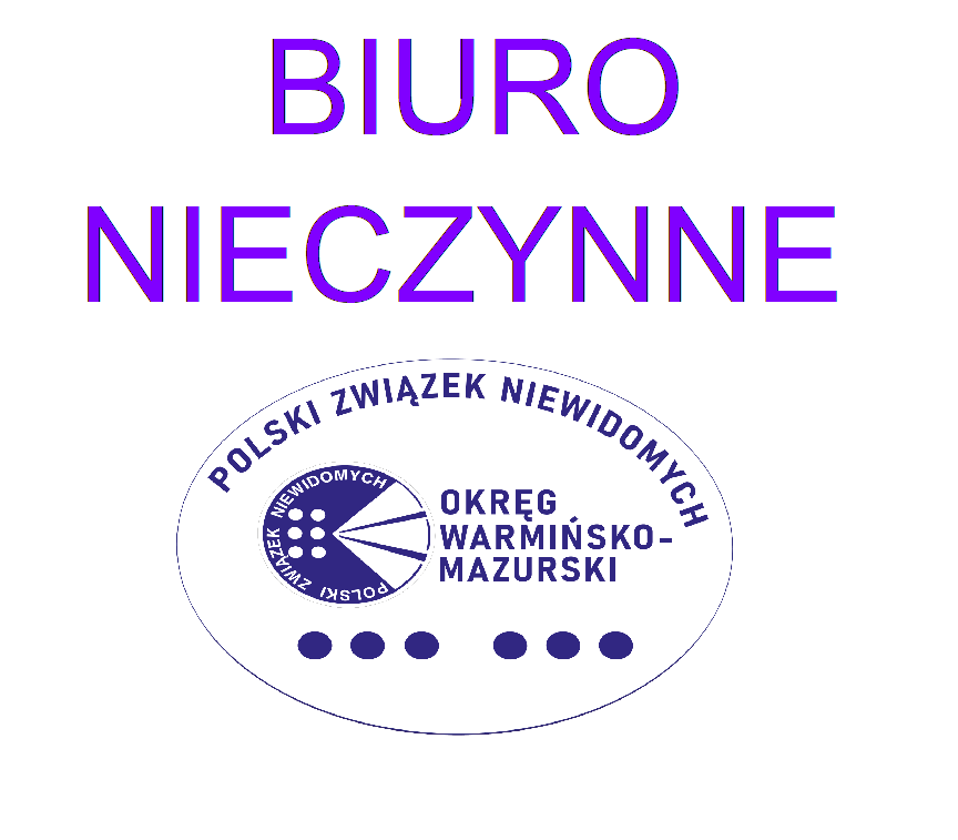 biuro nieczynne logo PZN OWM